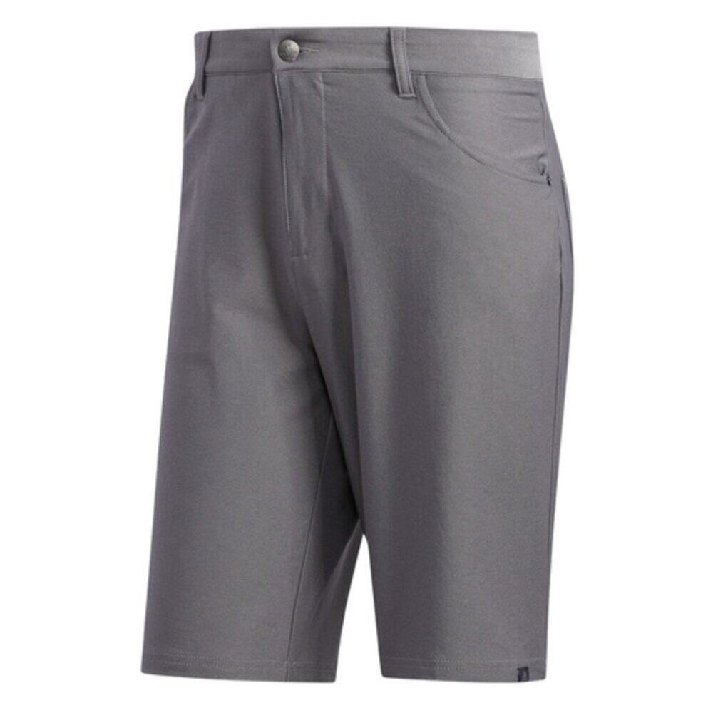 Adidas Ultimate365 10 inch 5-Pocket Golf Shorts Grey 34